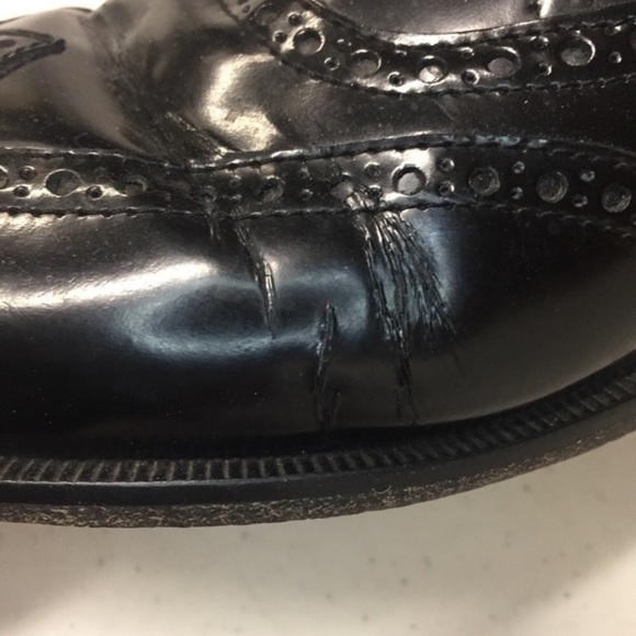 Cole Haan Cannolly Leather Wingtip Oxfords Size 10 - Picture 7 of 8